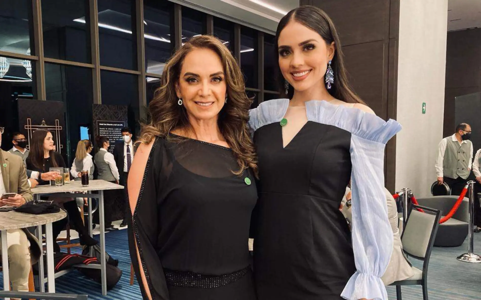 Lupita Jones y Débora Hallal